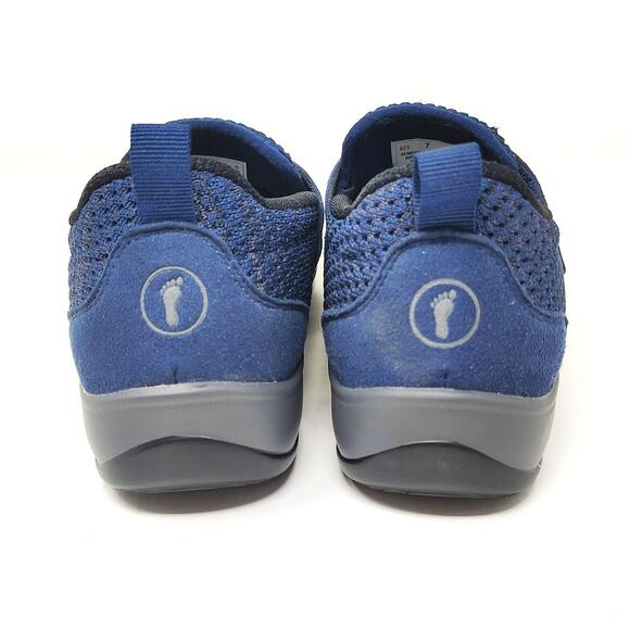 Orthofeet Shoes Womens 7 Sneakers Quincy Blue Comfort Orthopedic Slip On - Picture 7 of 9